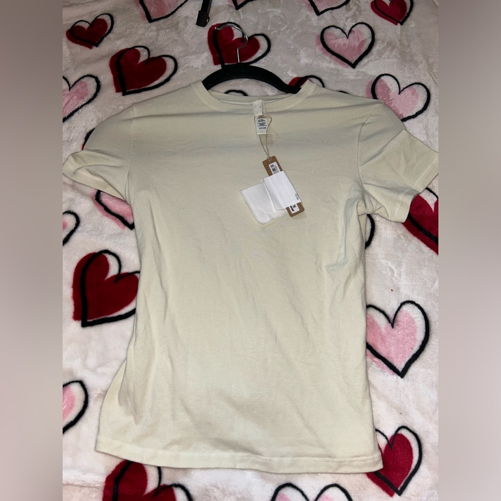 skims cotton jersey short sleeve